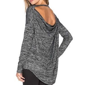 Rag & Bone Draped Back Long Sleeve Top